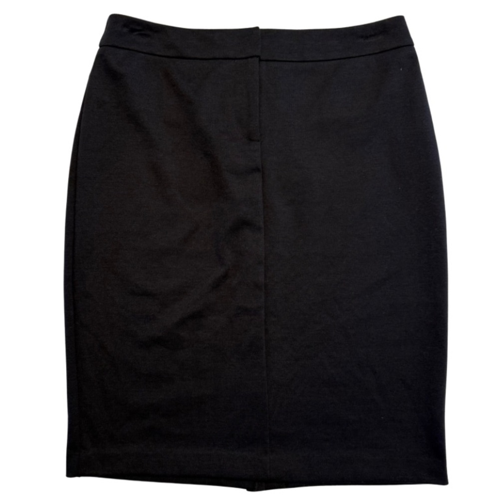 New York And Company Black Pencil Skirt Straight Size Small Stretch NWT